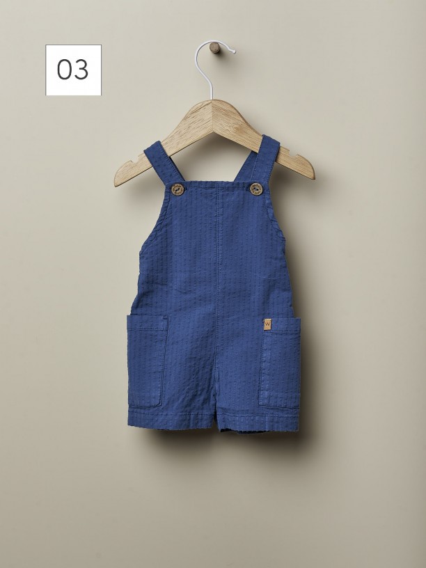 Plain dungarees Plain dungarees