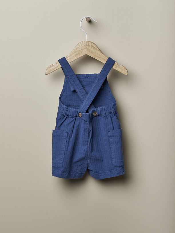 Plain dungarees