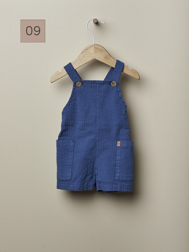 Plain dungarees