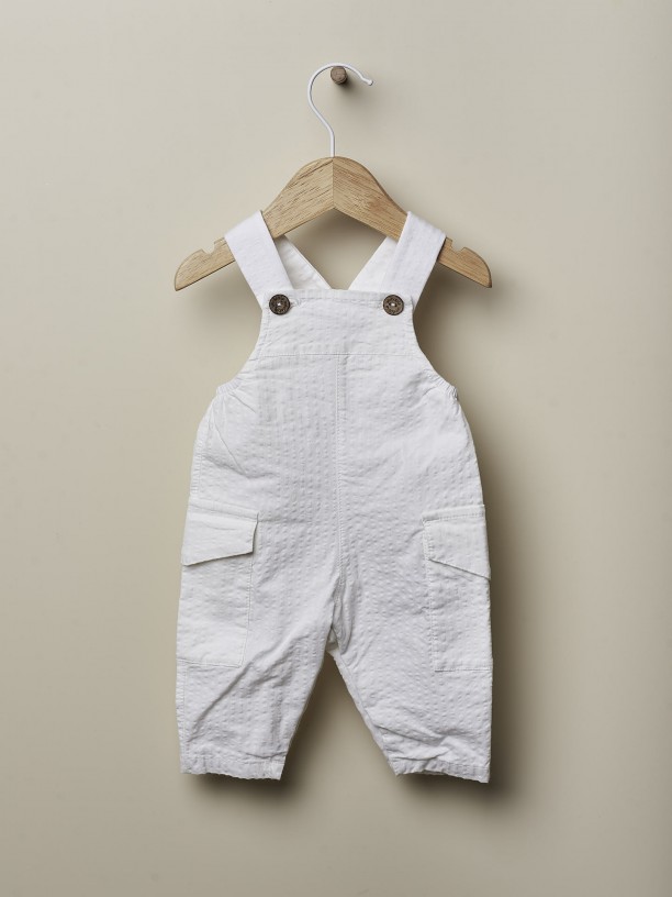 Plain dungarees