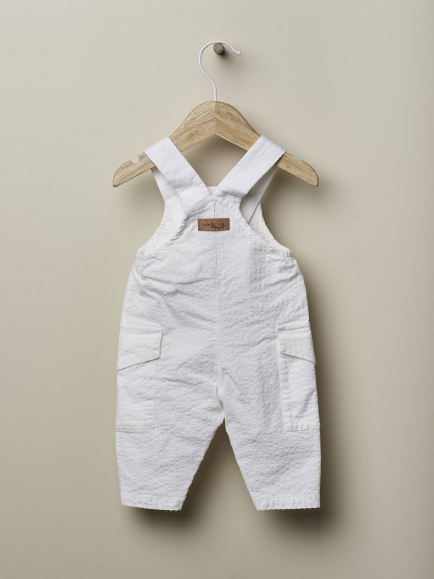 Plain dungarees