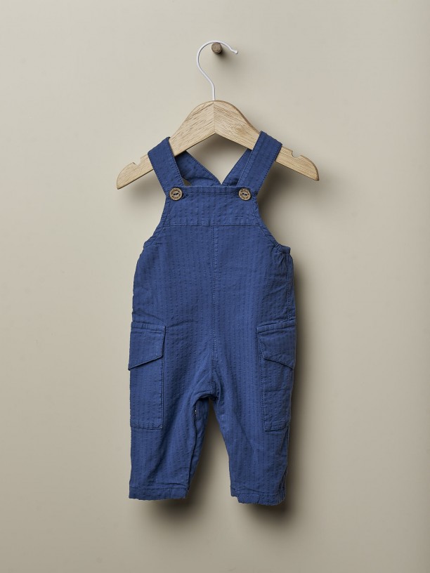 Plain dungarees