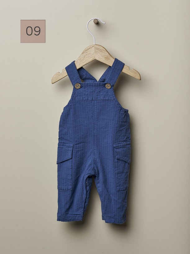 Plain dungarees Plain dungarees