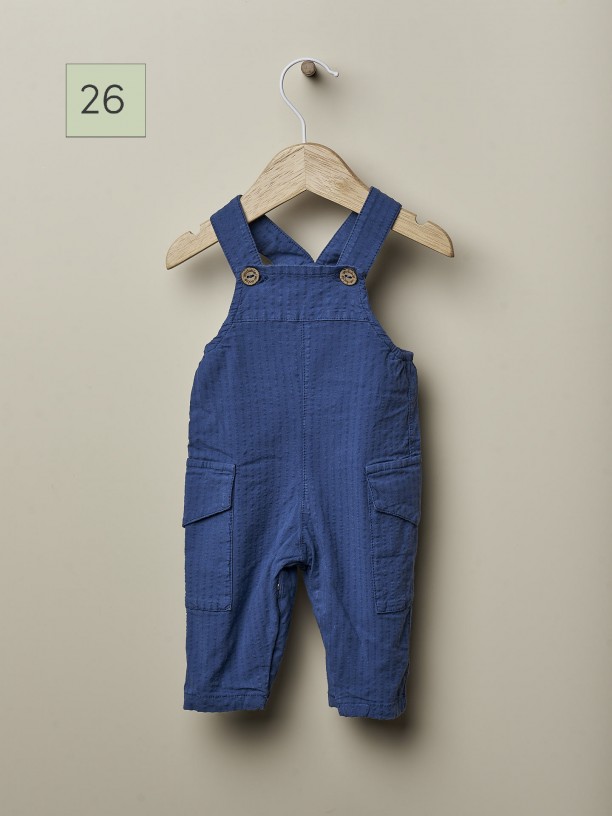 Plain dungarees