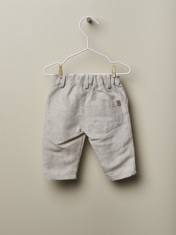 Linen trousers