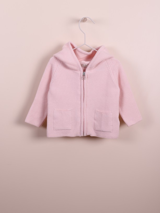 Casaco com capuz Casaco com capuz