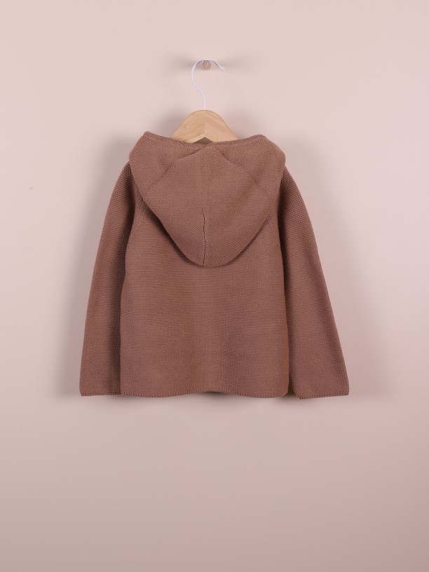 Hooded cardigan Hooded cardigan