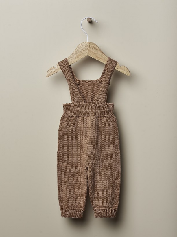 Dungarees with pockets