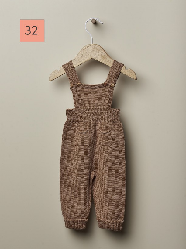 Dungarees with pockets