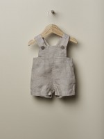 Natural linen dungarees Natural linen dungarees