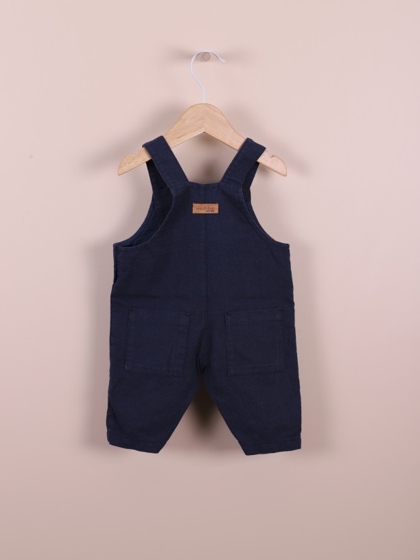 Plain dungarees