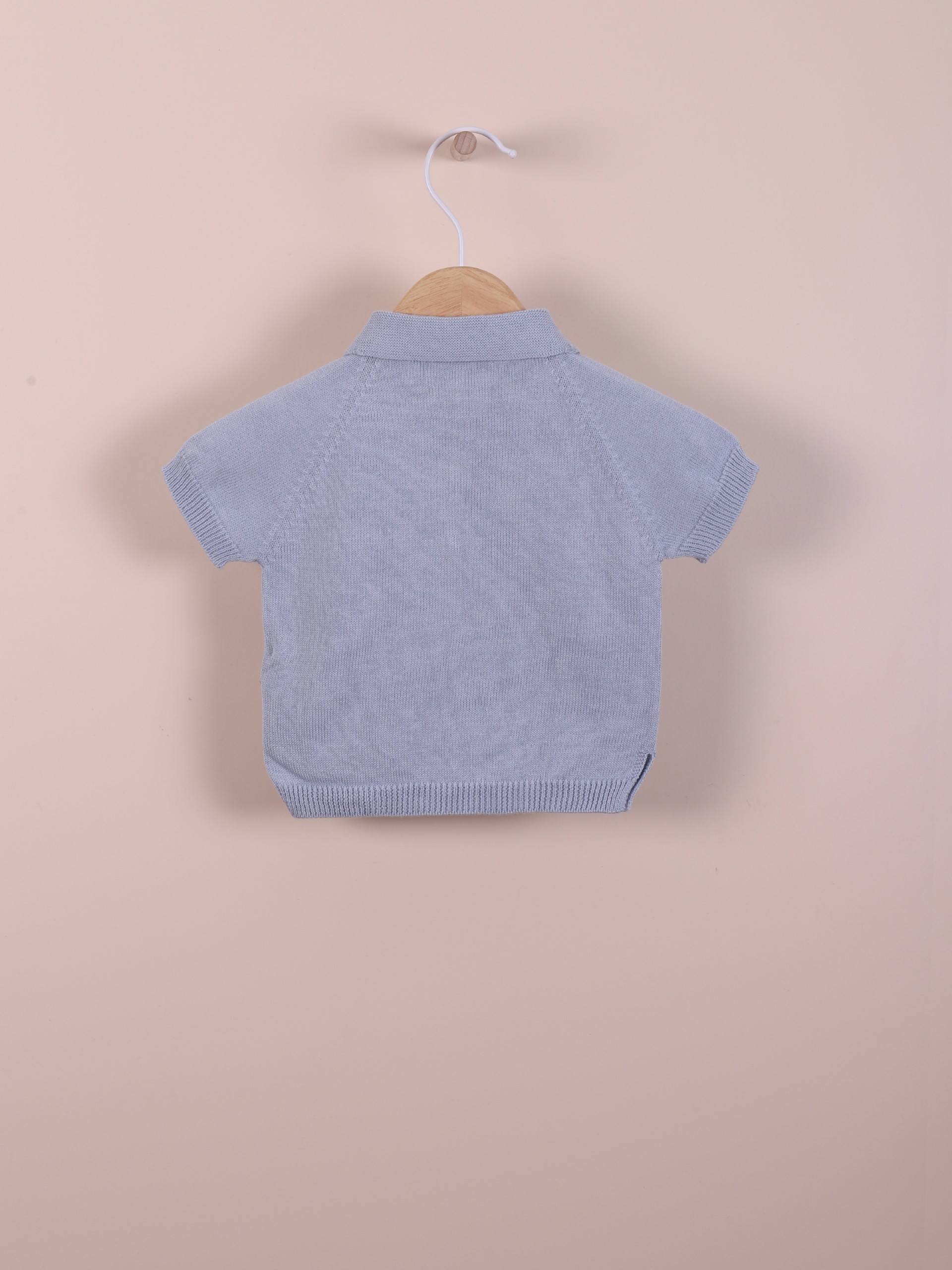 Camisola polo algodão