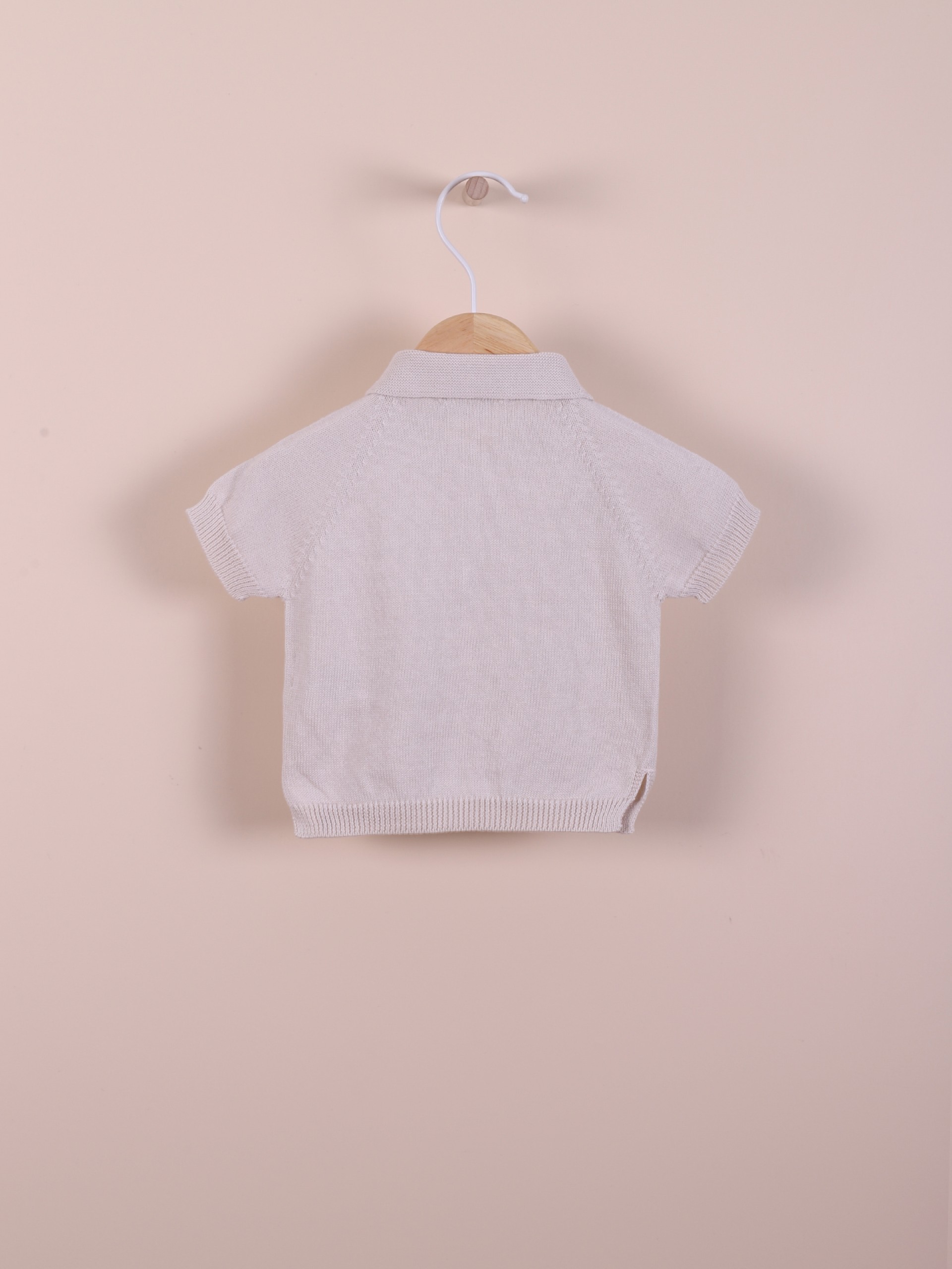 Camisola polo algodão