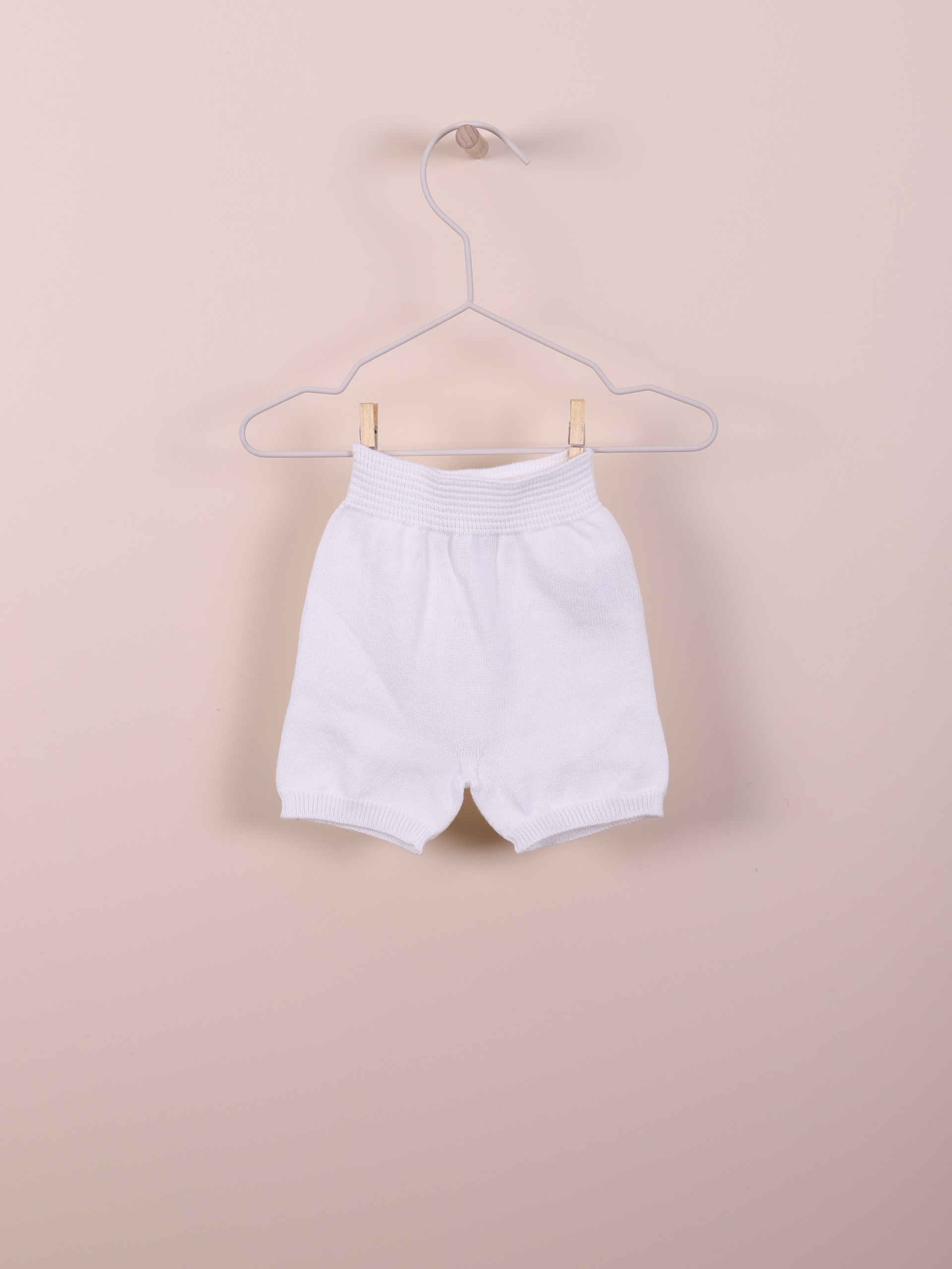 Calções tricotados