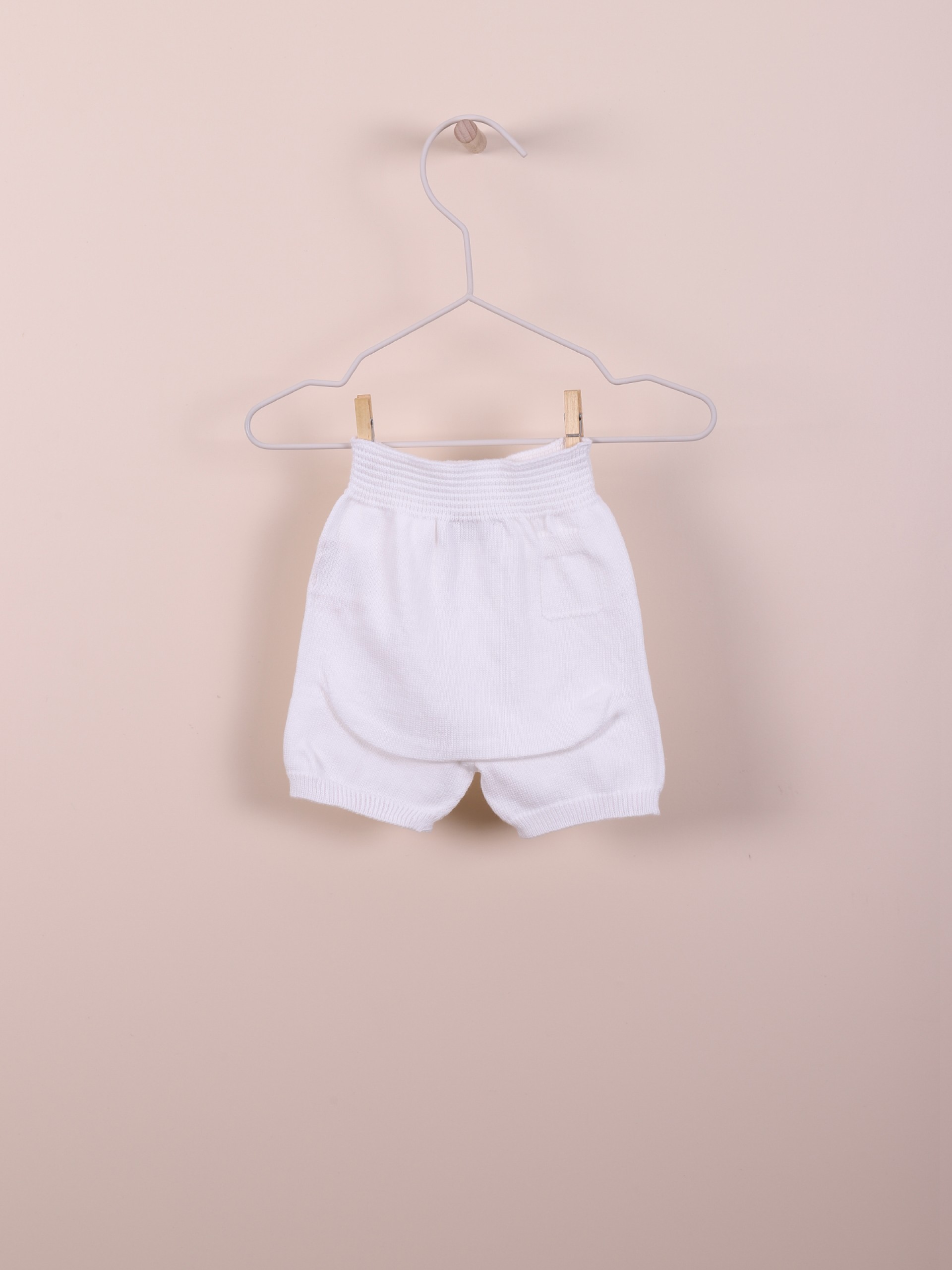 Calções tricotados