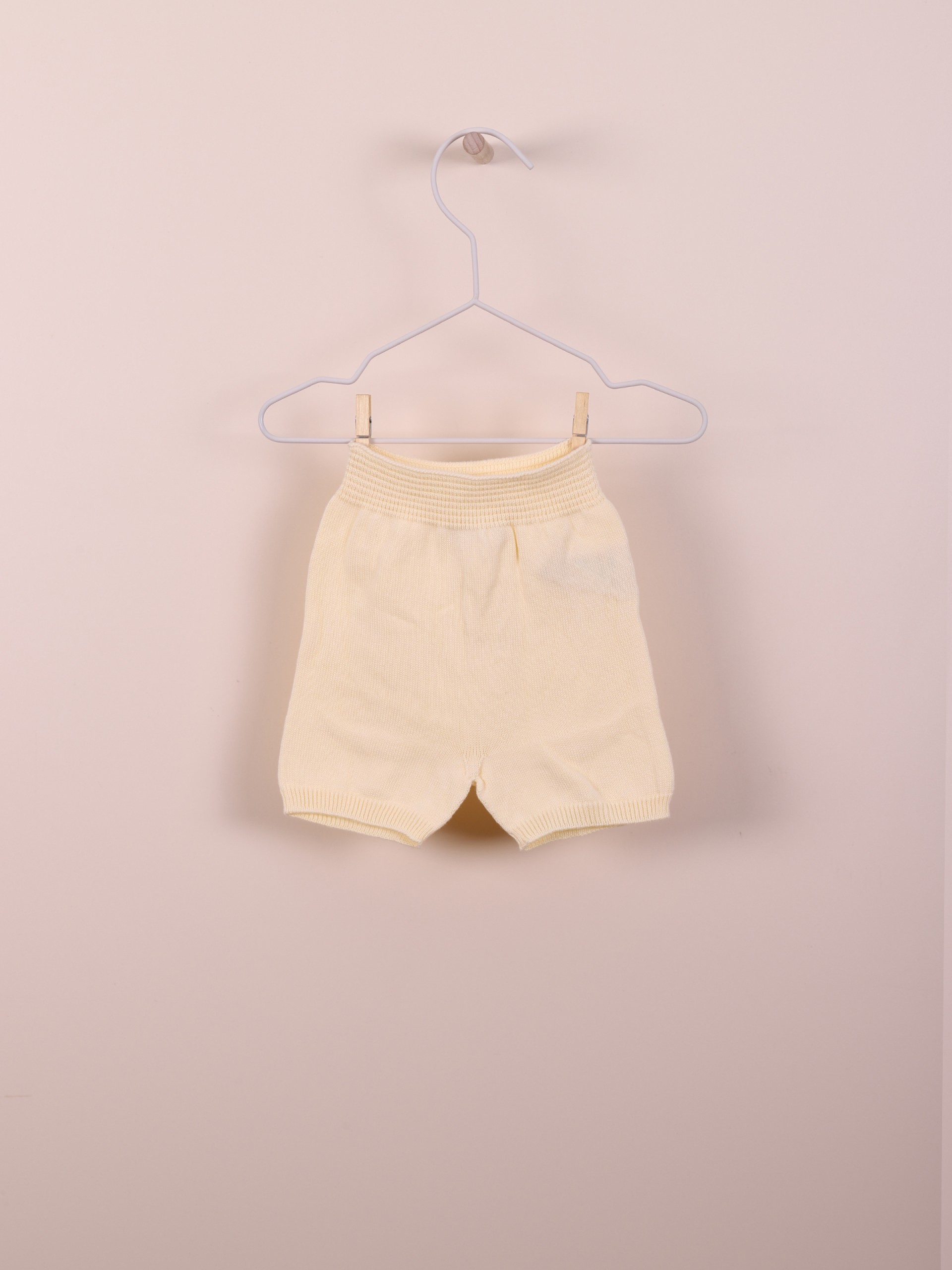 Calções tricotados