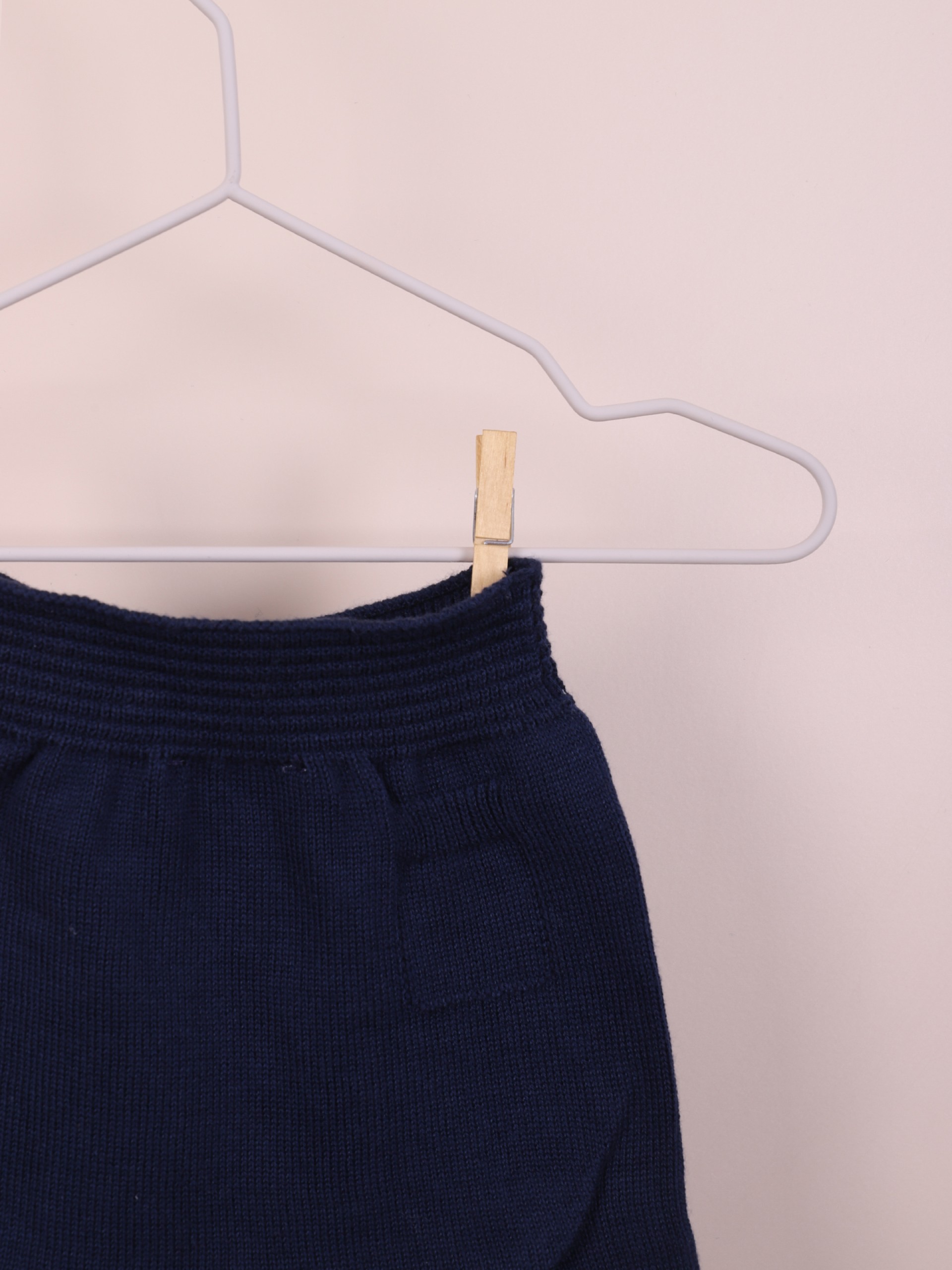 Calções tricotados