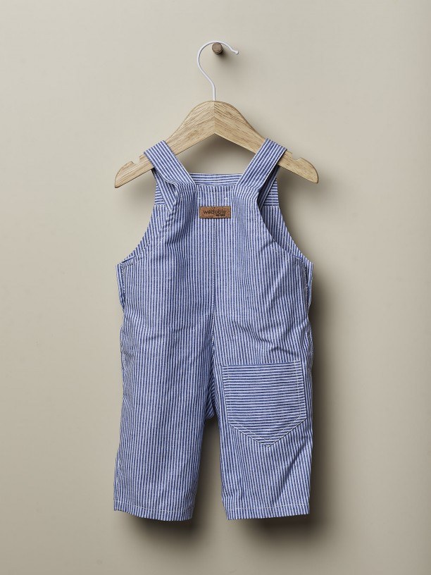 Denim dungarees