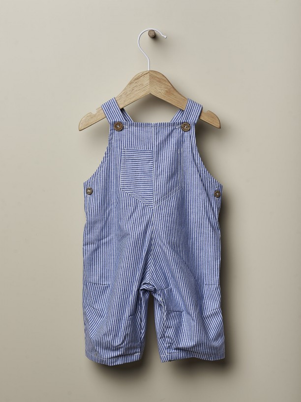 Denim dungarees