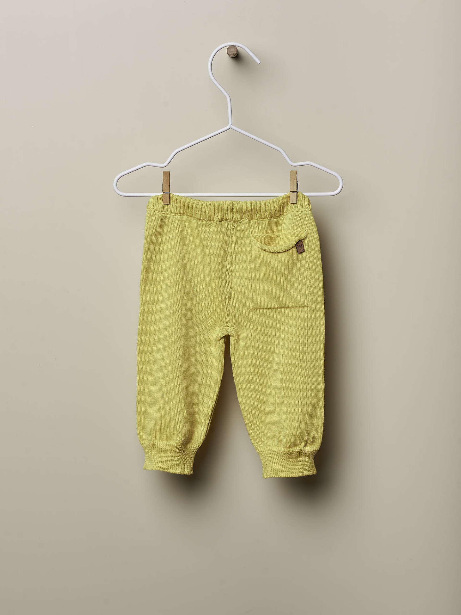 Calças tricotadas algodão