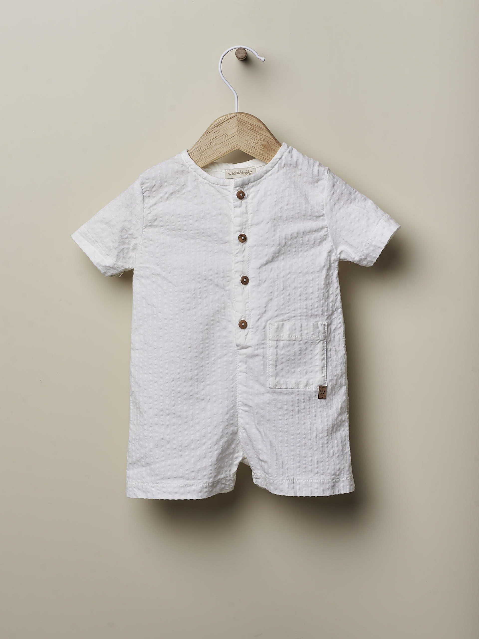 Macacão curto algodão