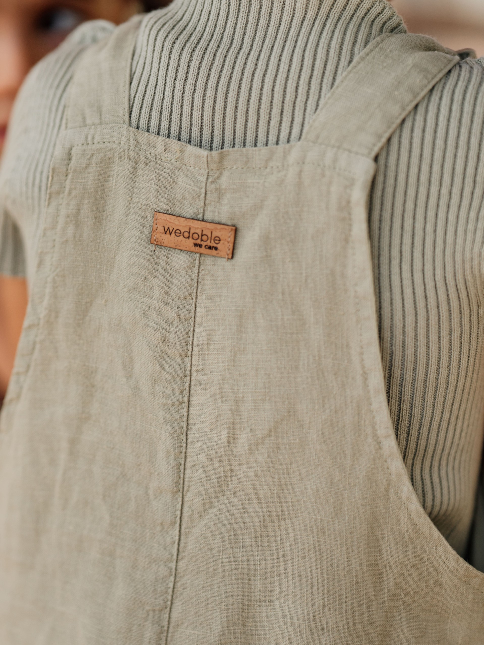 Jardineiras de linho