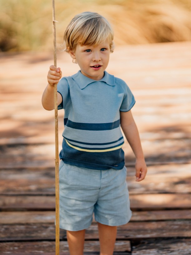 Linen shorts