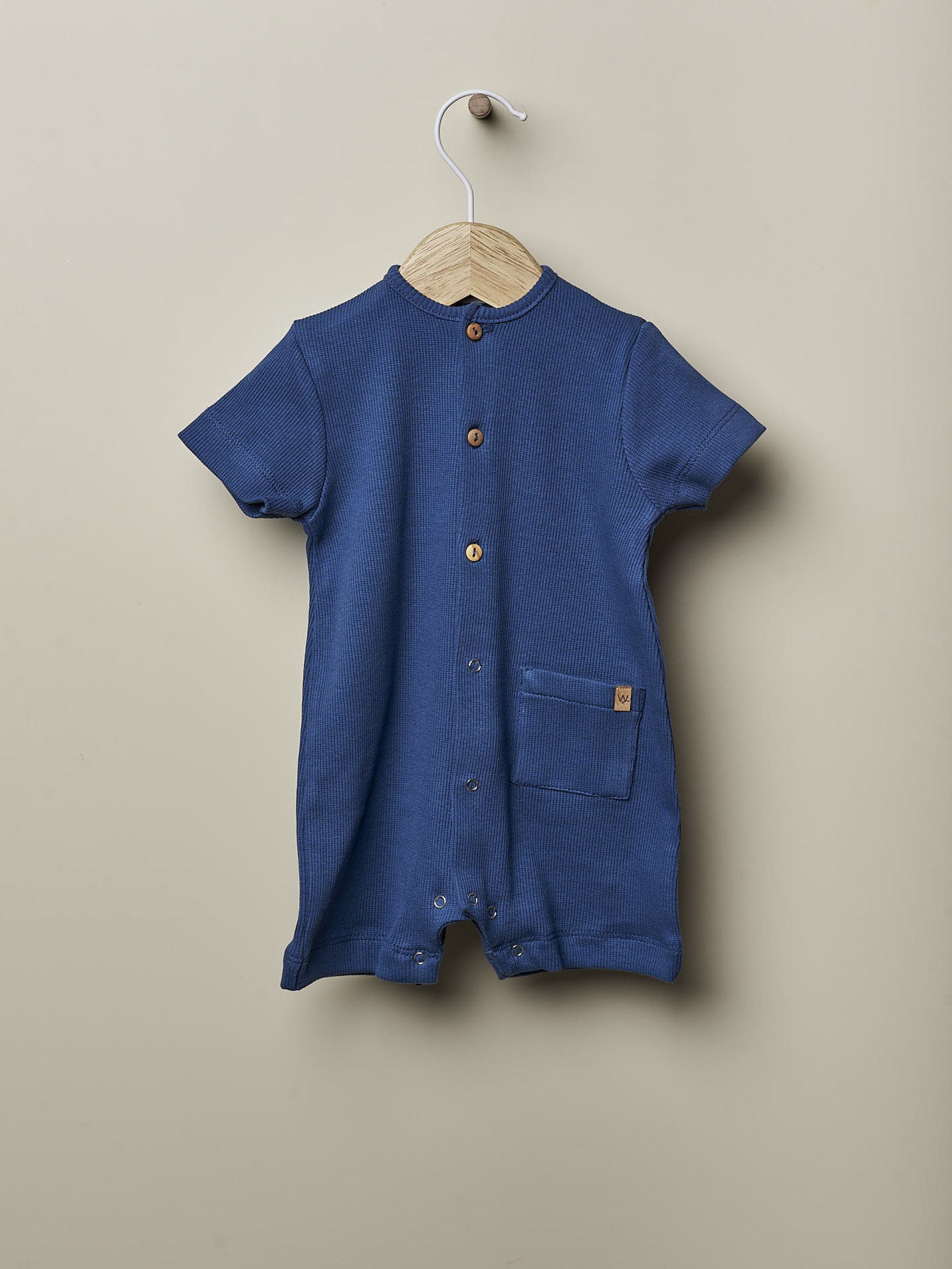 Cotton short jumpsuit