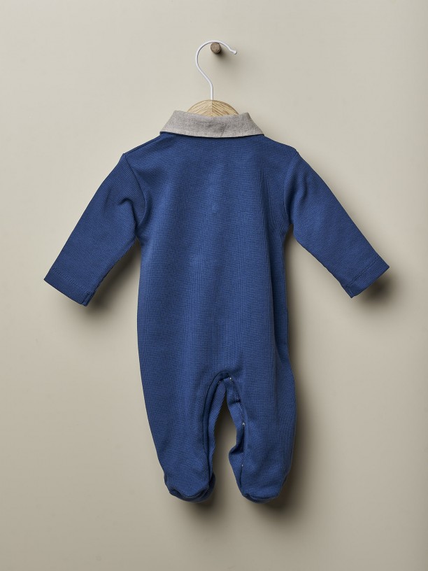 Babygrow pijama algodo