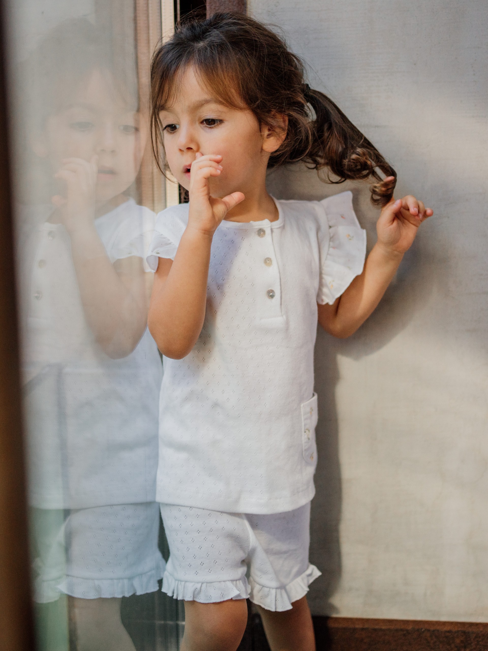 Pyjamas set in cotton