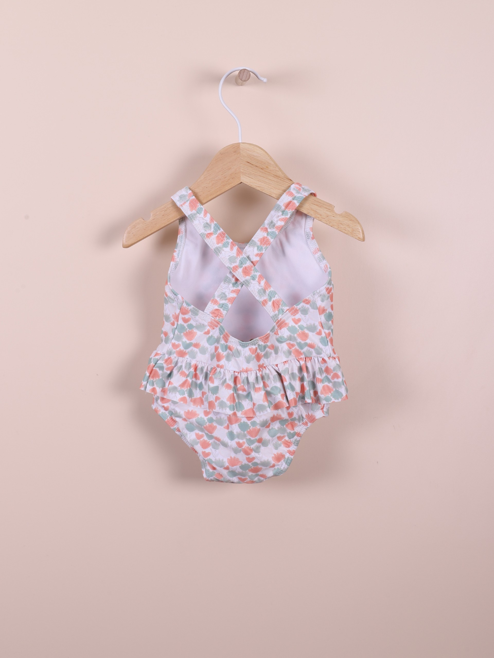 Swimsuit sea flowers