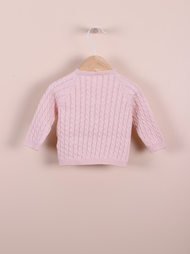 Organic cotton cardigan Organic cotton cardigan