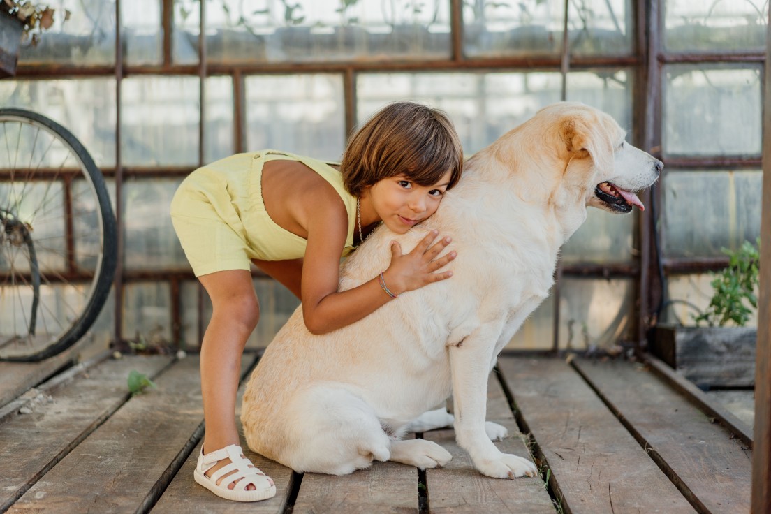 A relao das crianas com os animais