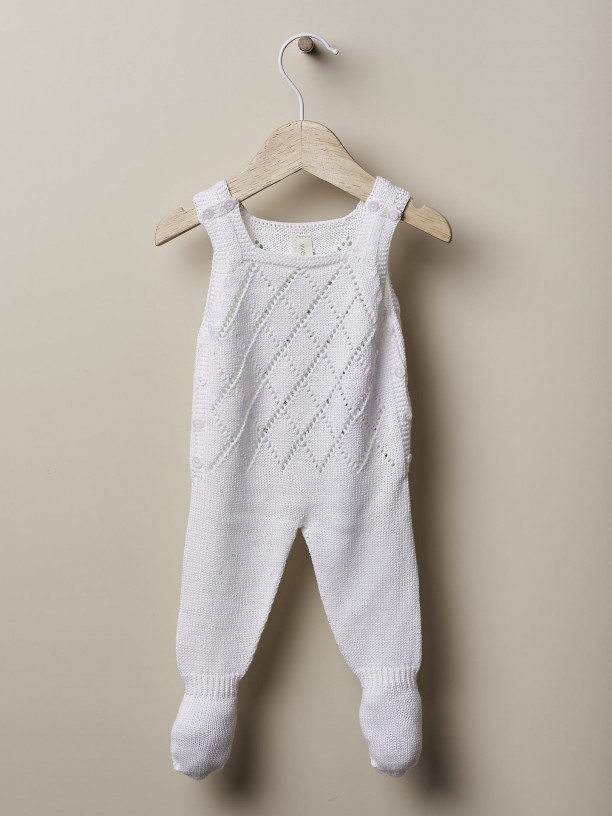 Organic cotton dungarees