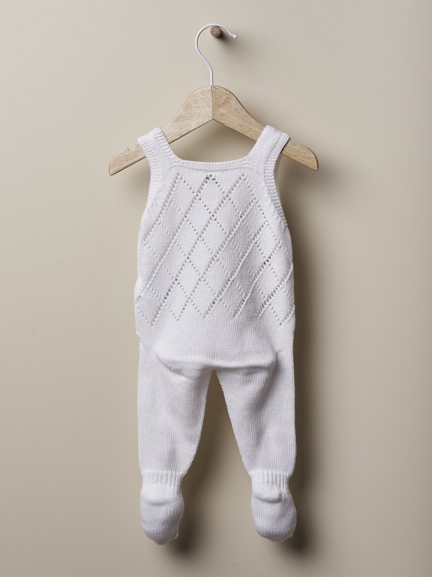 Organic cotton dungarees