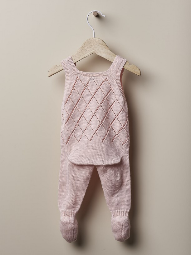 Organic cotton dungarees