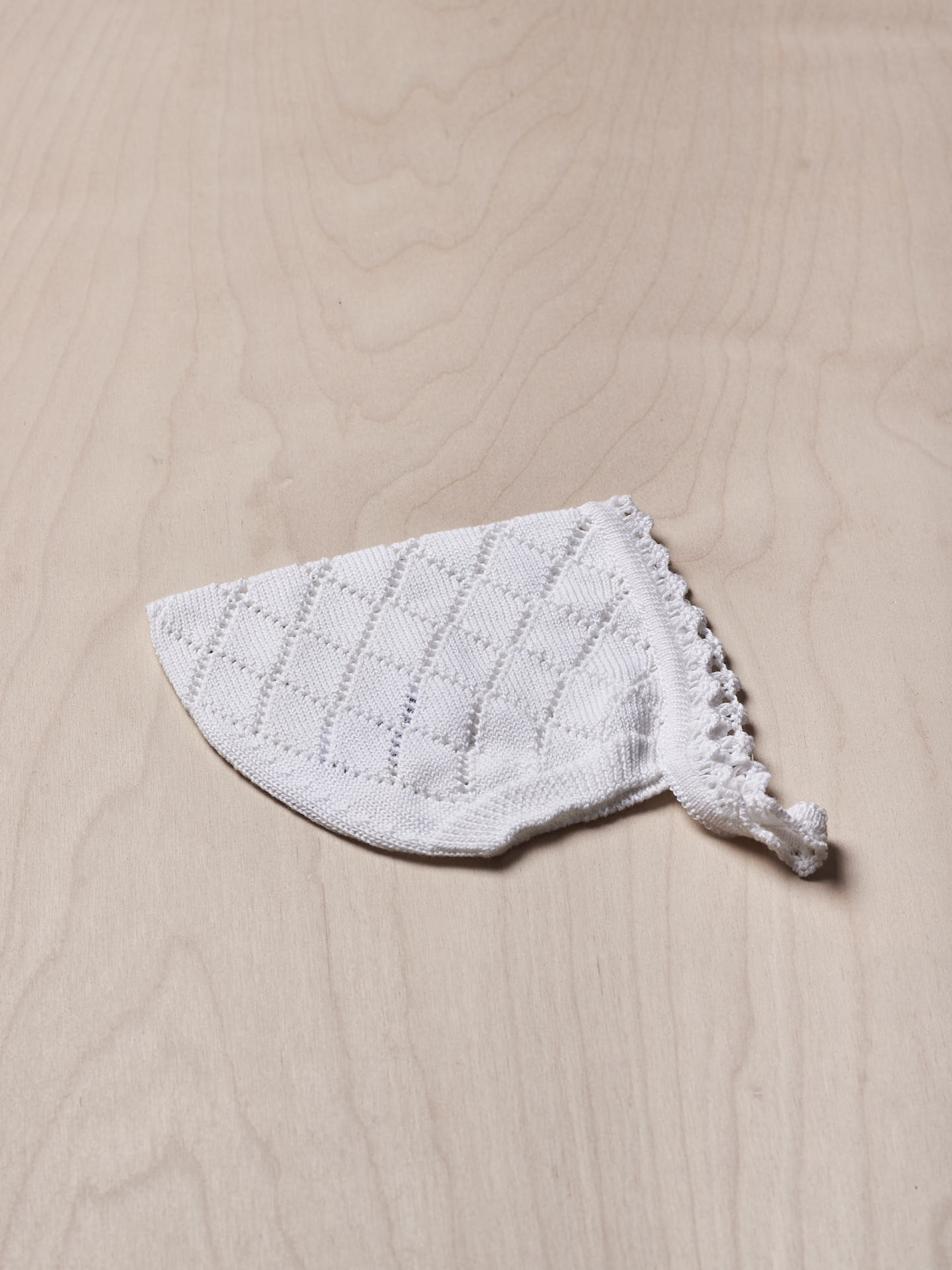 Touca de algodão orgânico