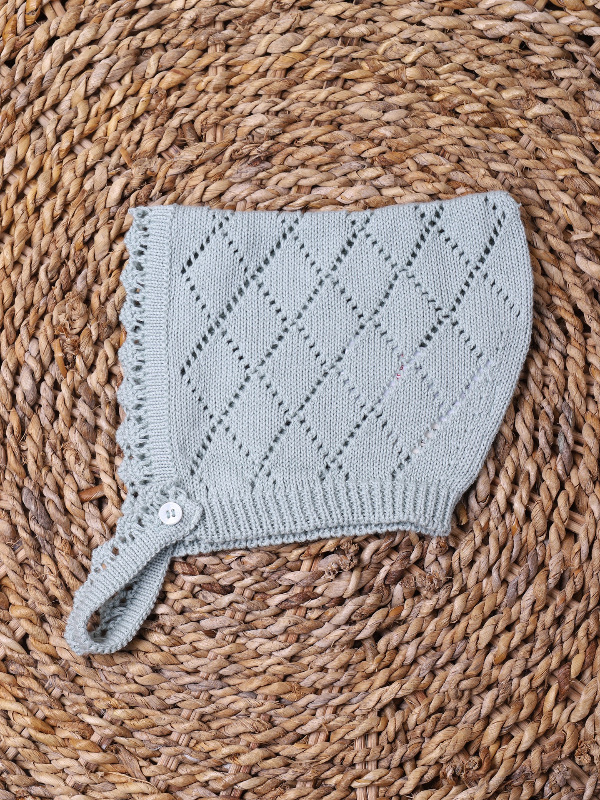 Touca de algodão orgânico