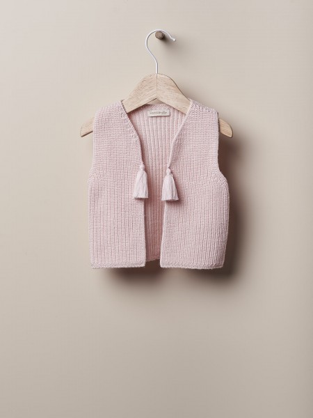 Knitted baby vest