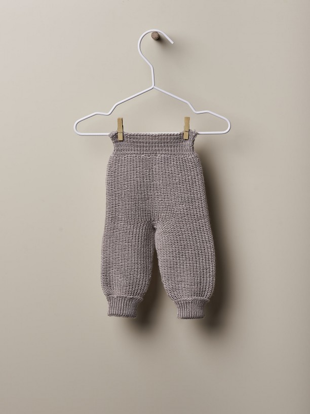 Knitted trousers