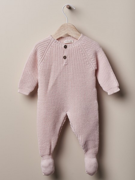 Knitted babygrow