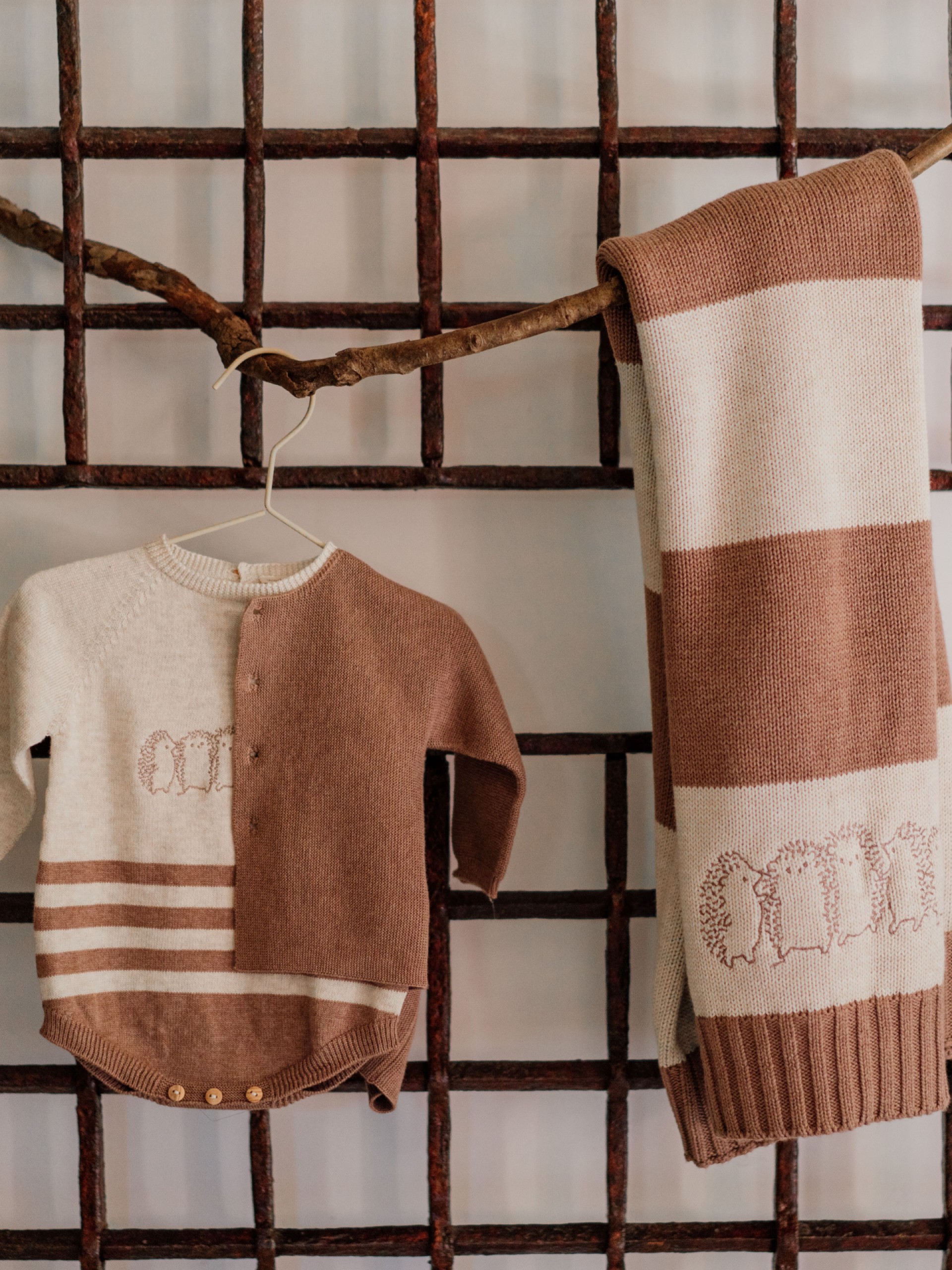 Fofo tricotado algodão