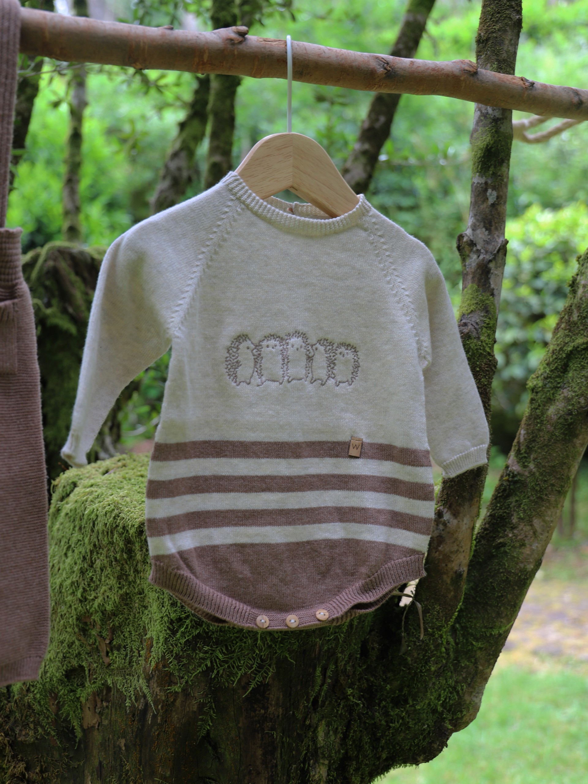 Fofo tricotado algodão