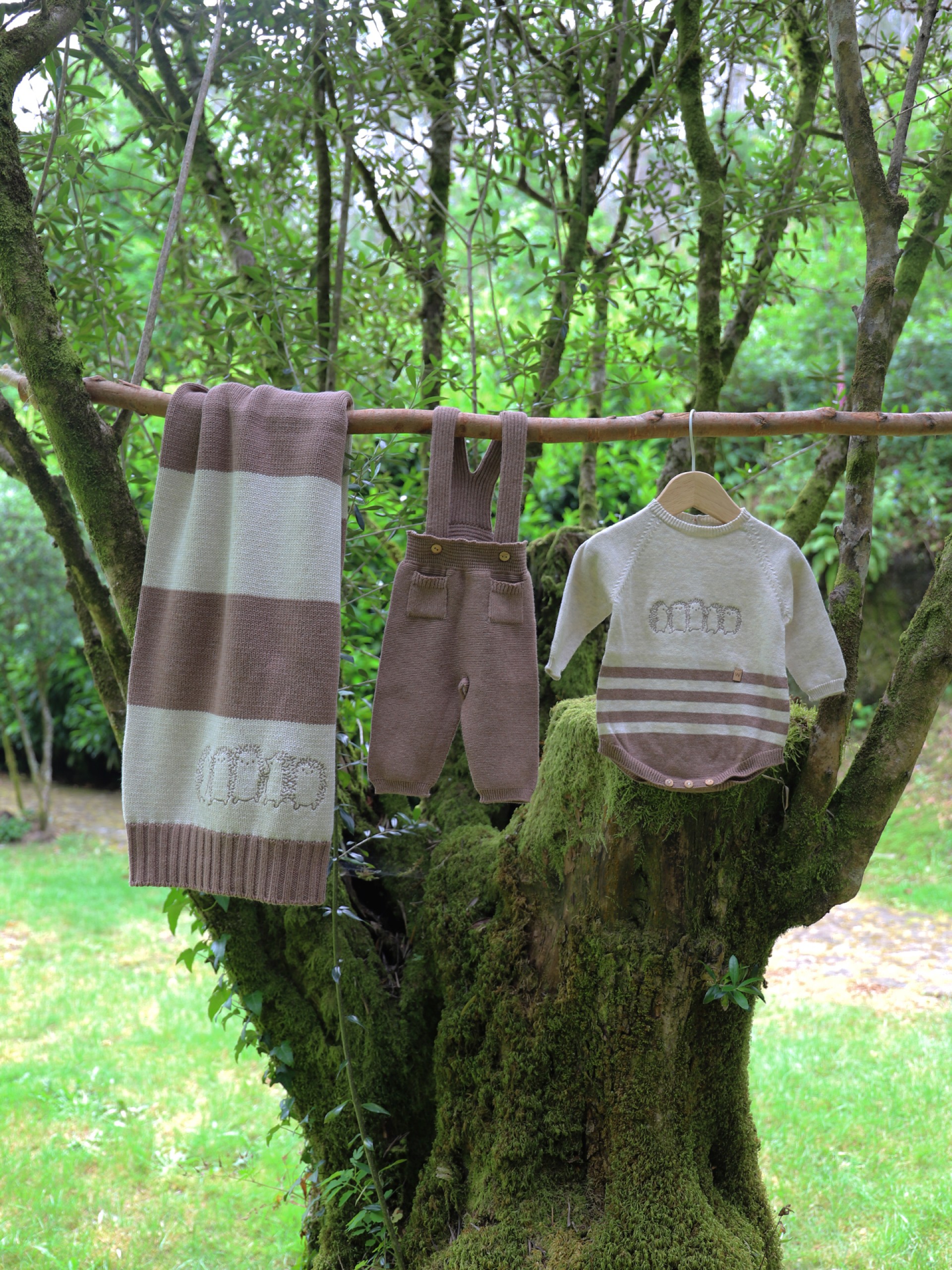 Fofo tricotado algodão