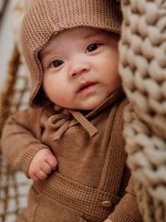 Knitted cotton shortie Knitted cotton shortie