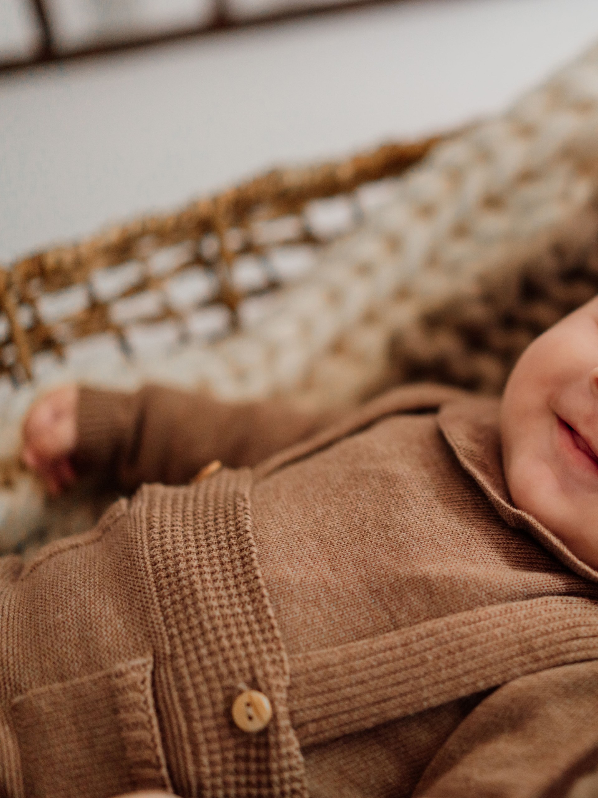 Knitted cotton shortie