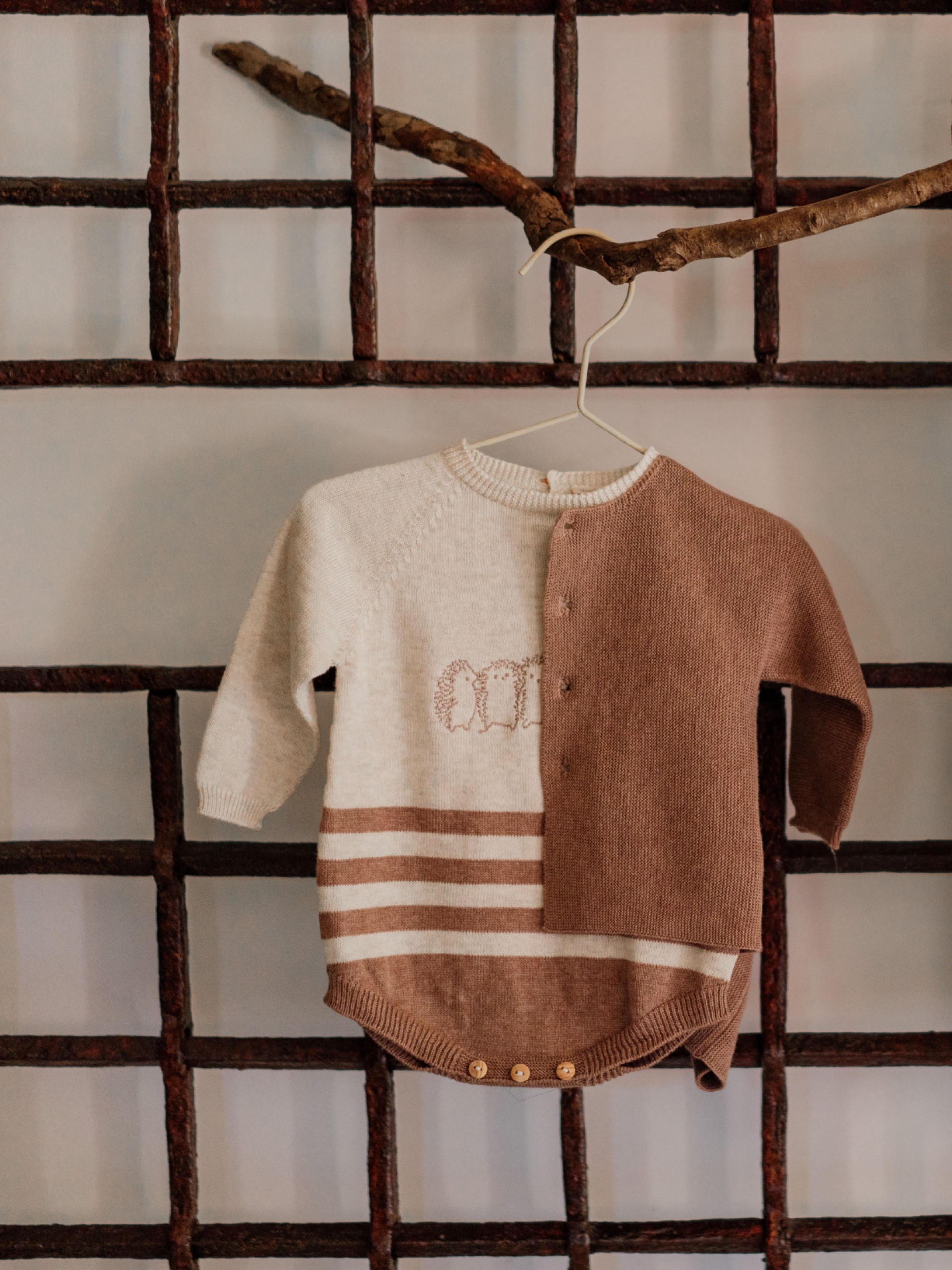 Casaco tricotado algodão