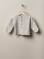 Knitted cotton cardigan Knitted cotton cardigan