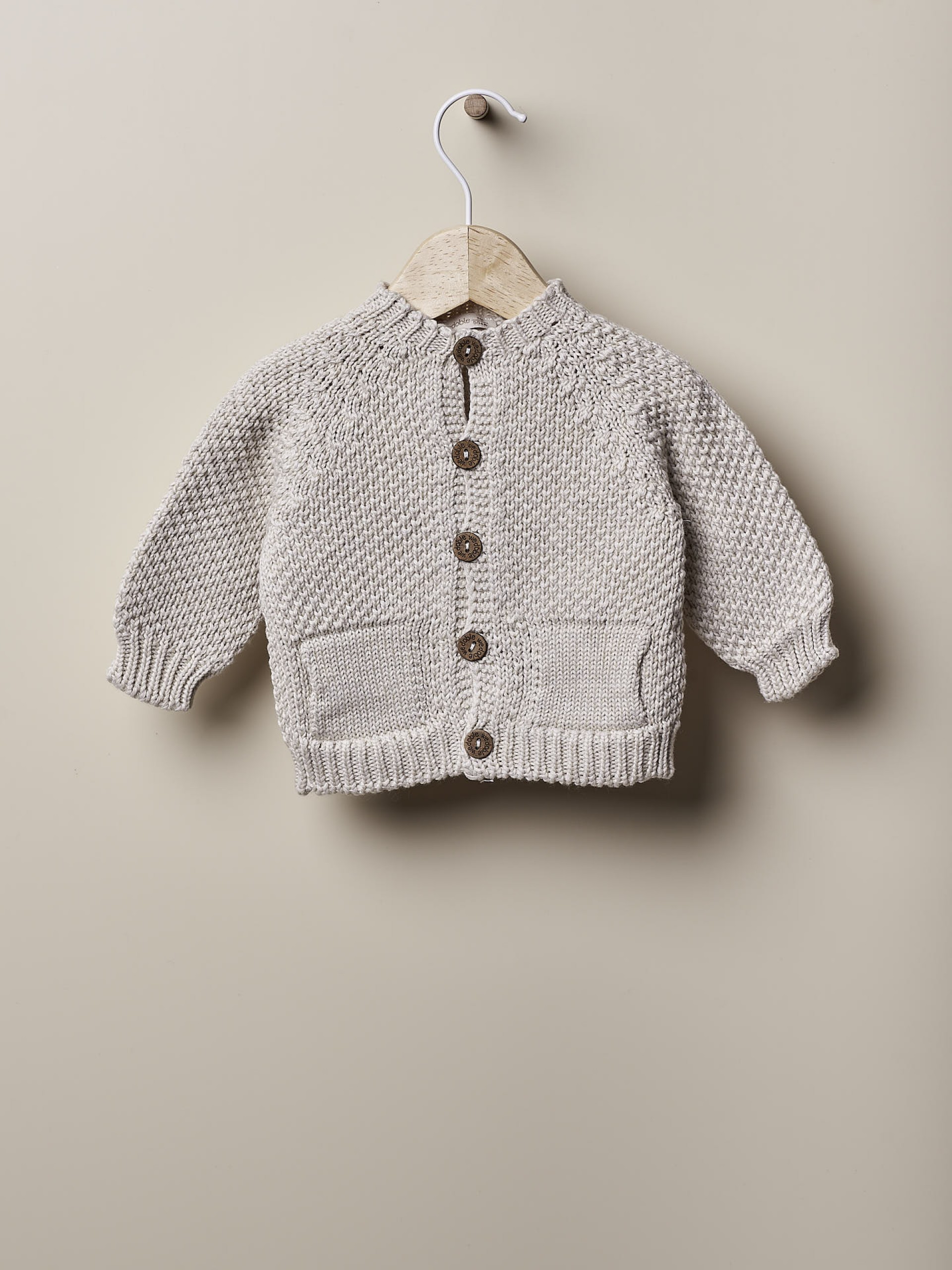Casaco tricotado algodão