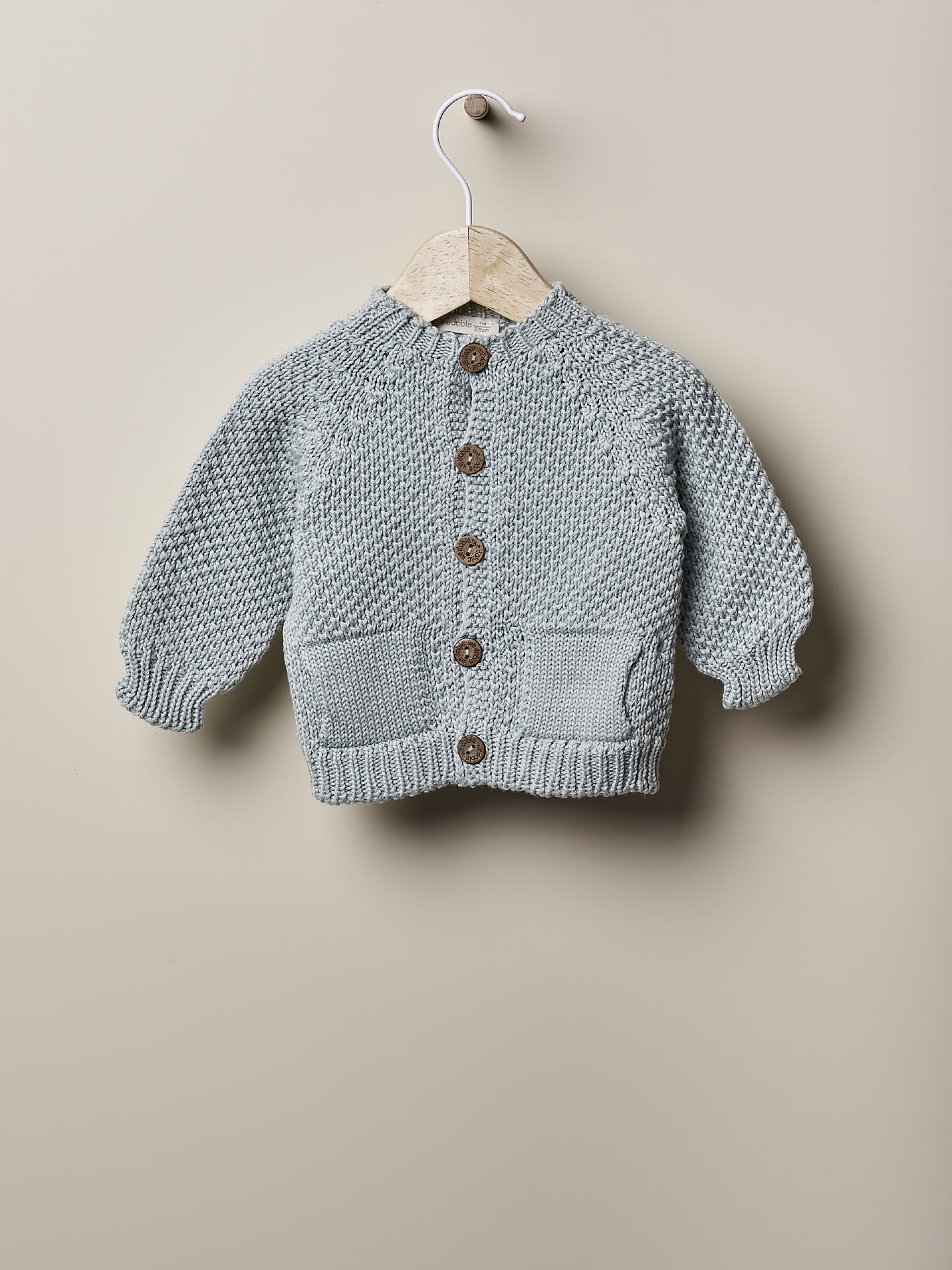 Casaco tricotado algodão